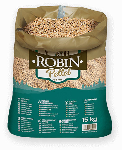 worek pelletu opałowego Robin do kupienia w Kłobucku lub sklepie internetowym